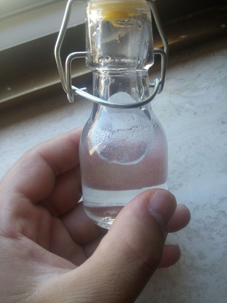 Patina bolle nella boccetta - Liquidi e ricette 